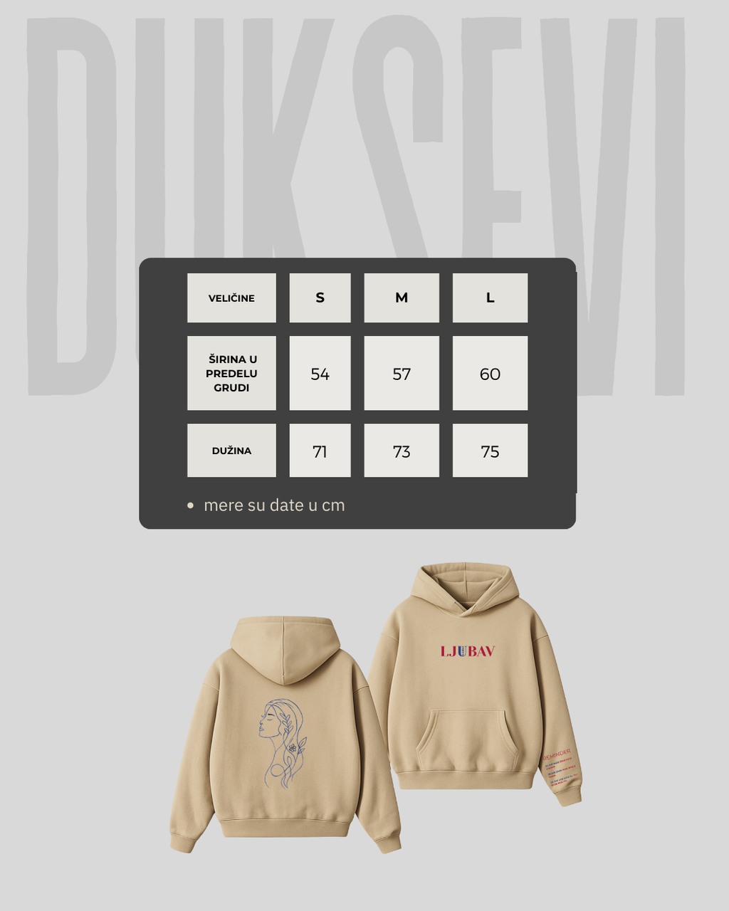 LJUBAV DUKS | BEŽ